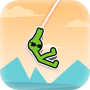 icon Stickman Stunt Hero : Hook And Swing