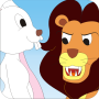 icon Rabbit and Lion