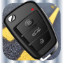 icon Car Key Lock Remote Simulator for LG K10 LTE(K420ds)