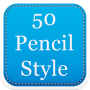 icon 50 Pencil Fonts Style
