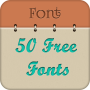 icon 50 Fonts for Samsung Galaxy 11 for oppo F1