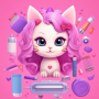 icon Idle Cat Makeover: Hair Salon for Samsung Galaxy Note 10 1