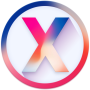 icon X Launcher Mini: Flat Design, Light, Smooth, Fast