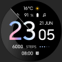 icon Wave: Wear OS watch face for Samsung Galaxy J5