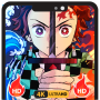 icon KNY Kimetsu No Yaiba Demon Slayer Wallpapers for Sony Xperia XZ1 Compact