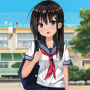 icon Anime High School Girl Life 3D