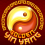icon Golden Yin-Yang