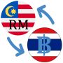 icon Malaysian Ringgit Thai baht