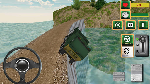 Off Road Garbage Truck 3D