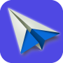 icon Origami Airplane