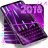 icon Neon Purple Keyboard 10001004