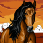 icon Horse Color by Number