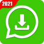 icon Status Saver: Free Image & Video Status Downloader