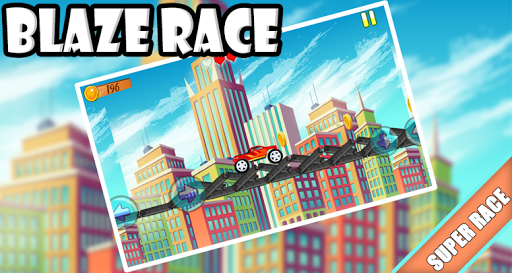 Blaze Monsters Race car : city adventure