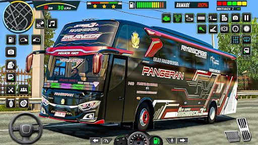 Public Coach Bus Driving Game