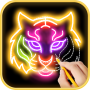 icon Learn to draw Glow Zoo for Samsung Galaxy Grand Prime 4G