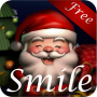 icon Smiling Santa 3D LiveWallpaper