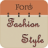 icon Free Fonts for Fashion Style 7.0