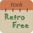 icon Retro Font Free 4.0