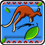 icon Kangaroos for iball Slide Cuboid