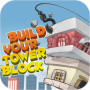 icon Build Pixel Block Tower