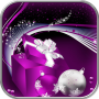 icon Purple Christmas Theme
