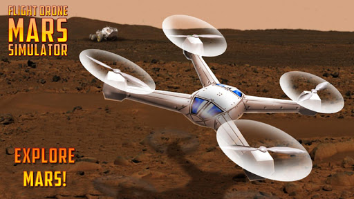 Flight Drone Mars Simulator