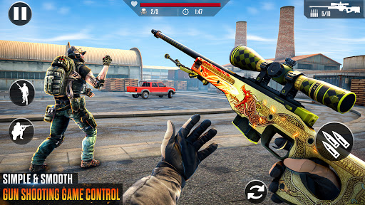 Real FPS Shooter Commando Game