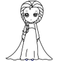 icon How to draw princess cute