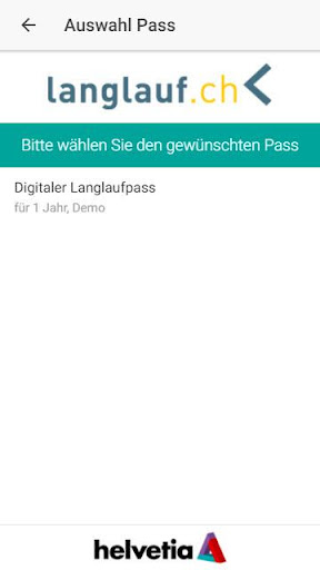 Langlaufpass