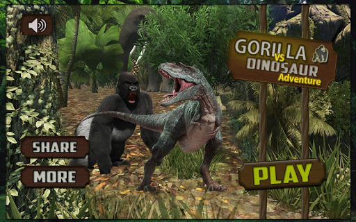 Gorilla vs Dinosaur Adventure