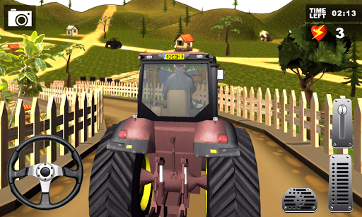 Farm Tractor Simulator Agri Land : Tractor Driver