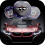 icon Speedometer Cars Clock Live Wallpaper