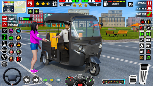 TukTuk Rickshaw Driving Games