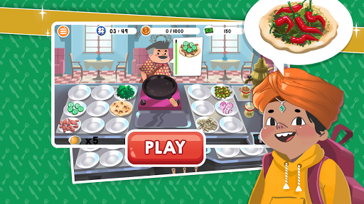 Kids Indian cooking game: masala recipes