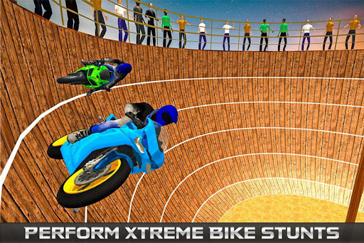 Well of Death Bike Stunts