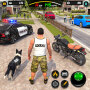 icon US Police Bike Chase Car Games