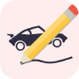 icon Draw Your Car - Create Build a