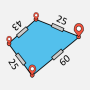 icon Easy Area : Land Area Measure