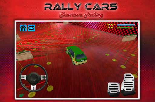 Rally Cars Showroom Parking 3D