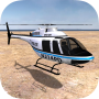 icon Police Helicopter On Duty 3D for Huawei MediaPad M3 Lite 10