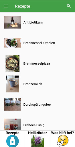 Heilkräuter / Mamas Kräuter-App