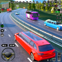 icon Limousine Taxi Driving Game