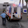 icon Hospital Game Emergency Van 3D
