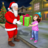 icon Christmas Flying Santa Gift Delivery 1.19