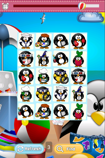 Penguin Buddies Matching Game