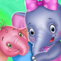 icon Baby elephant - animal newborn pet vet doctor