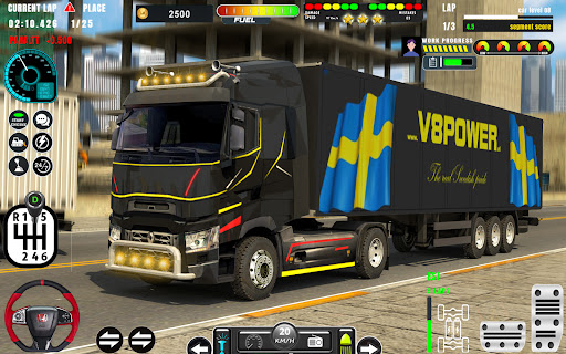 US Euro Truck Driving Games 3d