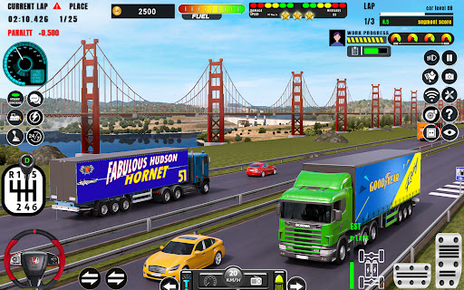 US Euro Truck Driving Games 3d