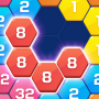 icon Merge Block Puzzle - 2048 Hexa for iball Slide Cuboid